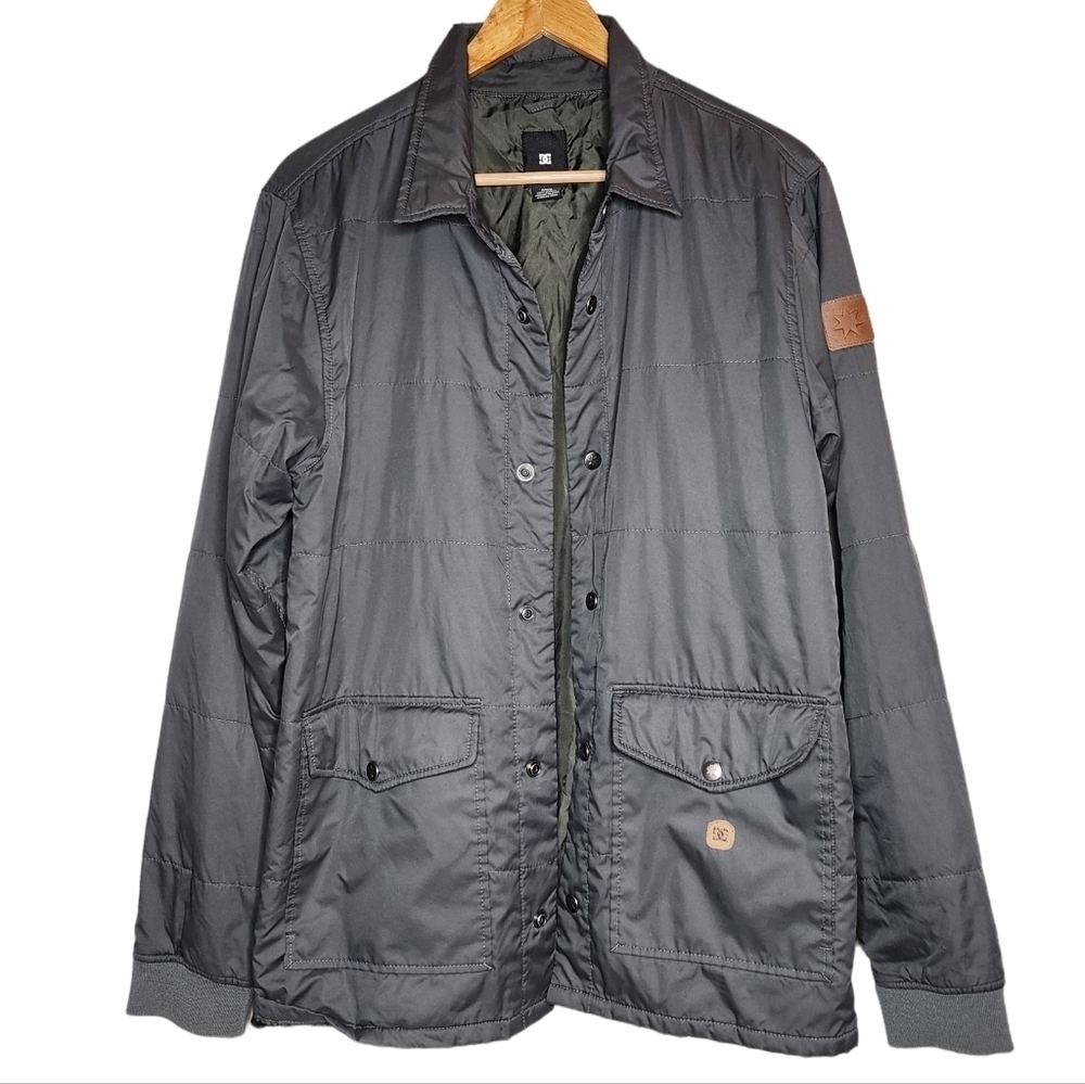 DC grey‎ packable lightweight jacket